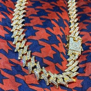 Elegant Gold 20 inch lab diamond chains